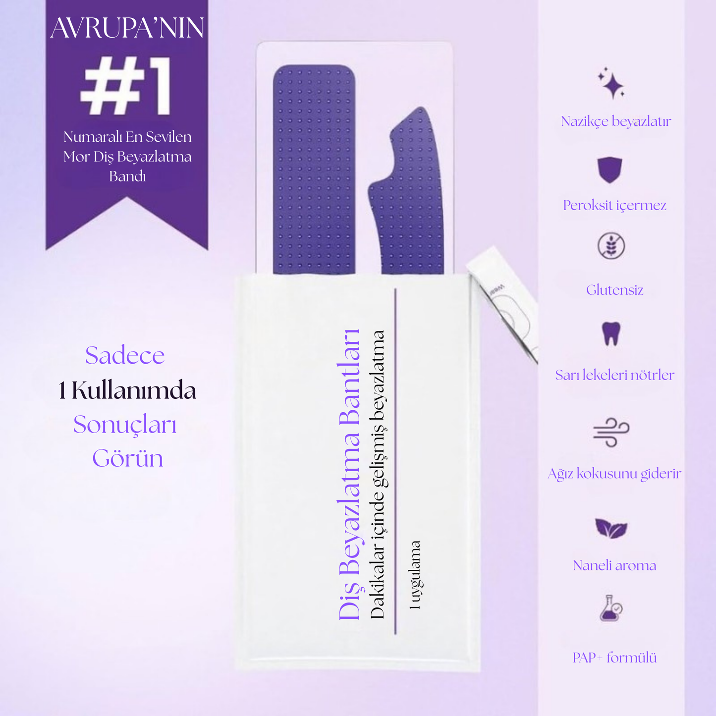 WHİTİQPRO™Beyazlatıcı Bantlar